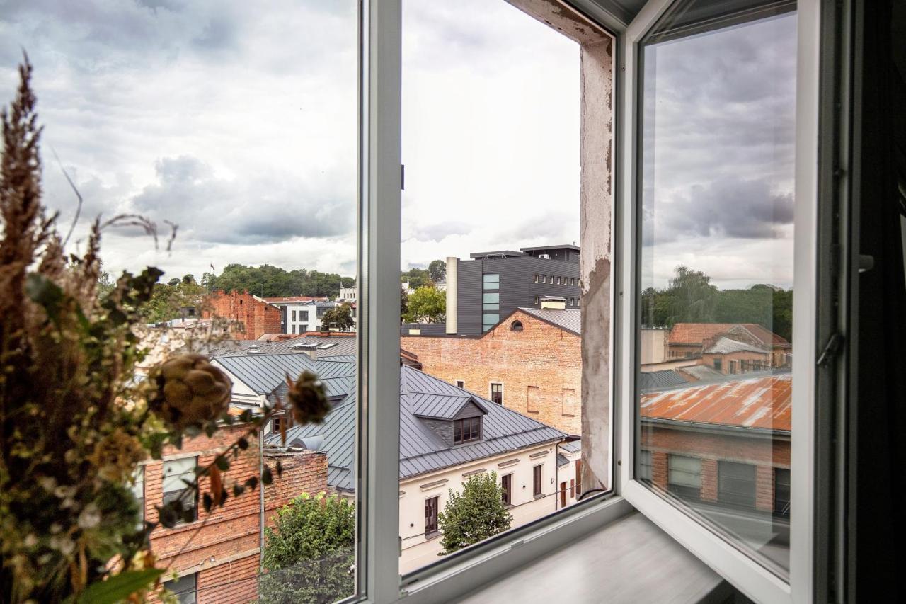 Old-New Apartment In Central Kaunas Buitenkant foto